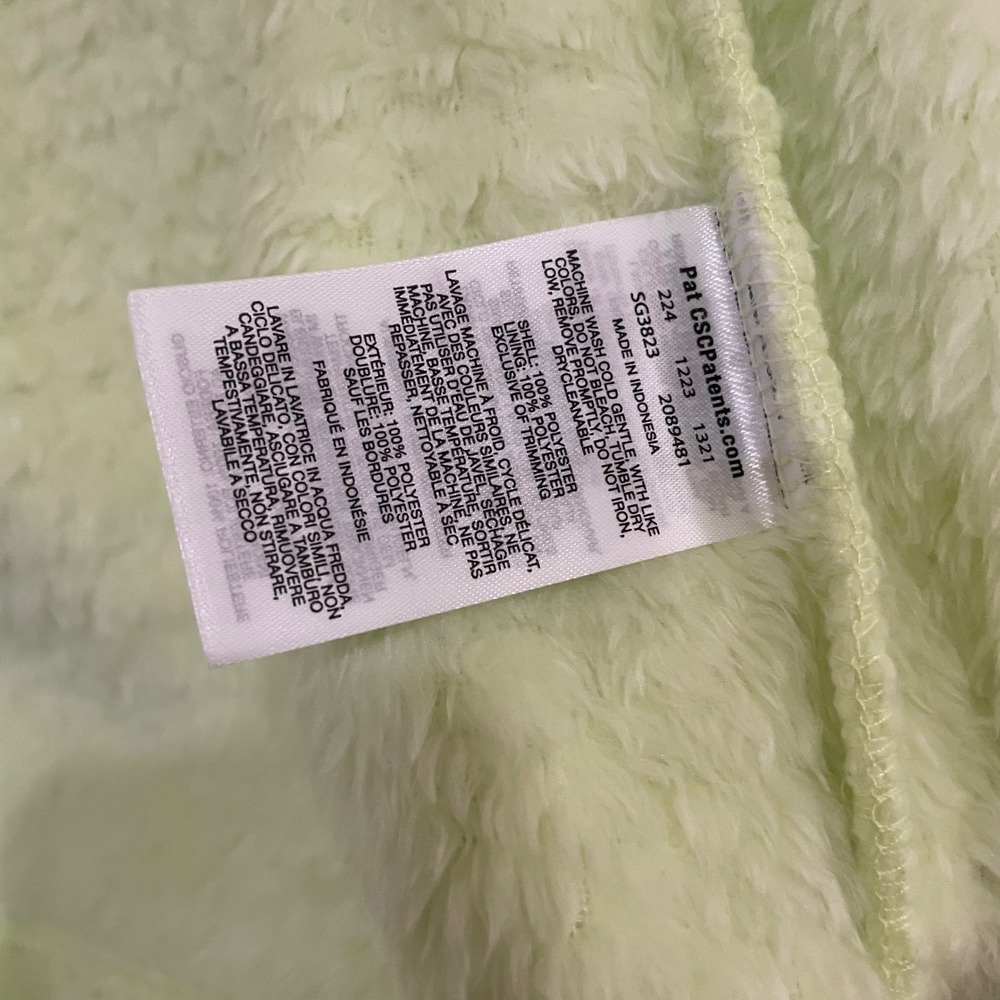 Columbia Bugaboo Fleece Interchange Youth XL Jacket Teal Cream Lined Hooded NWT - Picture 7 of 8